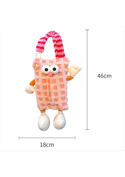 Sevimli Araba Doku Tutucu - Araba Arka Koltuk Doku Tutucu Peluş Karikatür Hayvan Doku Depolama Tutucu Asma Doku Kutusu A (Yurt Dışından) modelleri