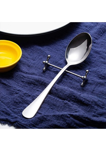 24 Adet Çinko Alay Çubukları Dinlenme Kaşıkları Stand Çatal Bıçakları Tutucu Raf Standı Metal Zanaat Masa Dekorasyonu (Yurt Dışından) modelleri