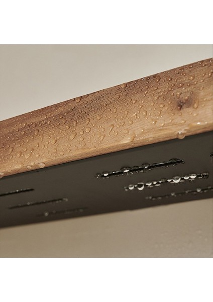 Siyah Ceviz Ahşap Banyo Depolama Rafı Duvara Monte Işık Lüks Oturma Odası Deliksiz Banyo Depolama Rafı 20 cm (Yurt Dışından) modelleri