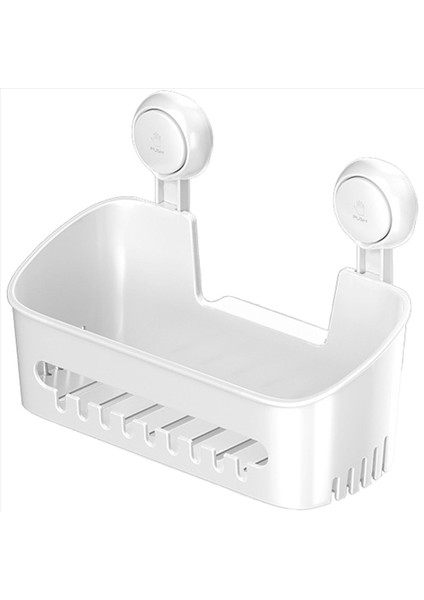 2x Duş Baharat Standı Banyo Organizatörü Depolama Sepeti Matkap Yok Çıkarılabilir Vakum Vantuz Duvar Standı (Yurt Dışından) fiyatları