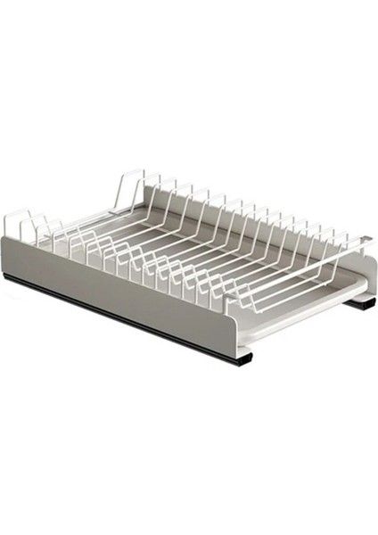 Dolap Rafı Çekme Depolama Tepsisi Mutfak Aksesuarları B (Yurt Dışından)