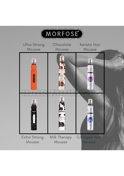 Morfose Saç Köpüğü Ultra Strong 200 Ml. (Turuncu) 1 Paket (1 x 1 Adet) fiyatları