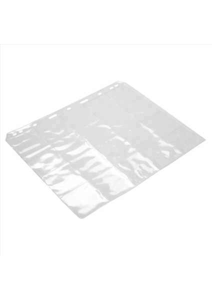 20 Pcs 20 Cep Klasik Para Tutucular Klasör Sayfaları Depolama Albümü Temiz Depolama Organizatör Çantası (Yurt Dışından)