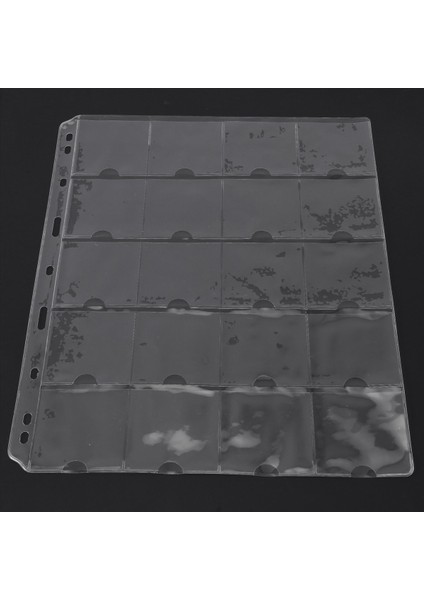 20 Pcs 20 Cep Klasik Para Tutucular Klasör Sayfaları Depolama Albümü Temiz Depolama Organizatör Çantası (Yurt Dışından) fırsatları