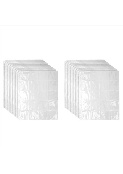 20 Pcs 20 Cep Klasik Para Tutucular Klasör Sayfaları Depolama Albümü Temiz Depolama Organizatör Çantası (Yurt Dışından) indirimleri