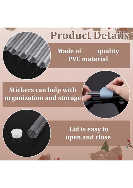 20 Paket Şeffaf Plastik Tüp Boş Depolama Tüpleri Kapak 5 Inç Uzunluğunda Yuvarlak Tüpler Şeffaf Tüp Konteyner Test Tüpü (Yurt Dışından) fırsatları