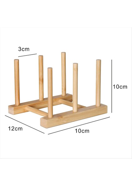 Mutfak Organizatör Pot Kapağı Tutucu Bambu Depolama Rafı Çok Fonksiyonlu Yemek Tabağı Tavan Kesme Tahtası Stand Kitaplık (Yurt Dışından) fiyatları