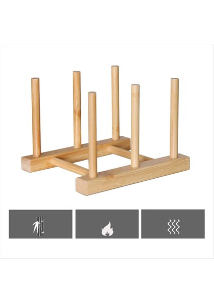 Mutfak Organizatör Pot Kapağı Tutucu Bambu Depolama Rafı Çok Fonksiyonlu Yemek Tabağı Tavan Kesme Tahtası Stand Kitaplık (Yurt Dışından) modelleri