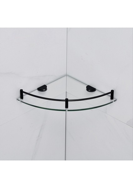 4x Banyo Rafları Banyo Cam Köşe Raf Duvarı Monte Duş Jeli/soap-A Depolamak Için Temperli Cam Raf (Yurt Dışından) modelleri