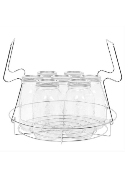 2pcs 21 5 Çeyrek Su Banyosu Kavanoz Raflı Mutfak Eşyaları Paslanmaz Çelik Olabilir (Yurt Dışından) indirimleri