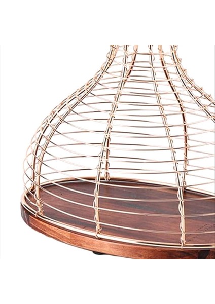 Metal Şarap Cork Tutucu Şarap Tutucu Ekran Vazo Çiftlik Evi Süsü Çok Amaçlı Kafes A Için Pratik Konteyner (Yurt Dışından) fırsatları