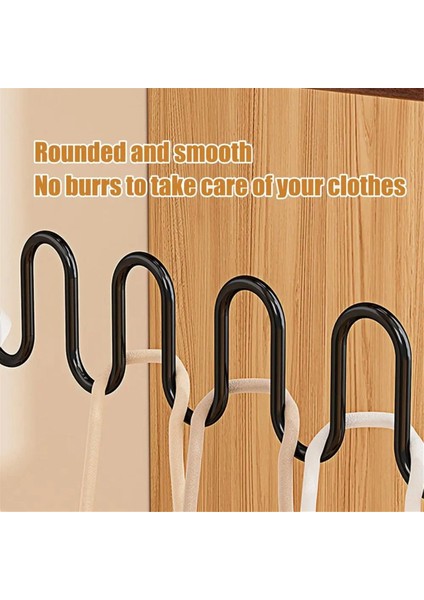 Dolap Gardırop Için Çok Fonksiyonlu Sütyen Askısı Çok Kancalı Uzay Tasarrufu Erkekler Kravat Kemer Kadın Sütyen Iç Çamaşırı Eşarp Askısı (Yurt Dışından) fırsatları