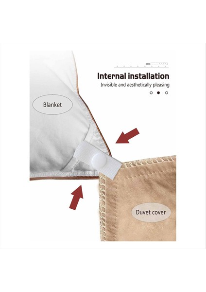 Yorgan Yorgan Tutmak Için Çırpınır Nevresim Klips Bağlantı Elemanları Içeride Tutar Yorgan Örtüsünü Yerinde Tutmak Için Hackler Yorgan Klipsleri 16 Setler (Yurt Dışından) fırsatları