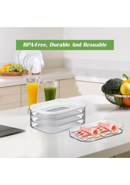 Sınır Pastırma Öğle Yemeği Eti Meyve Sebze Soğuk Kesimler ve Meyveler Saklama Kapları Için Kapaklı Gıda Saklama Kutuları (Yurt Dışından) fırsatları