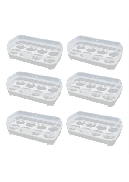 Açık Şok Geçirmez Yumurta Kutusu Depolama Kutusu Taşınabilir Kamp Paketsiz Yumurta Tepsisi Seyahat Paramparça Yumurta Kutusu (Yurt Dışından)