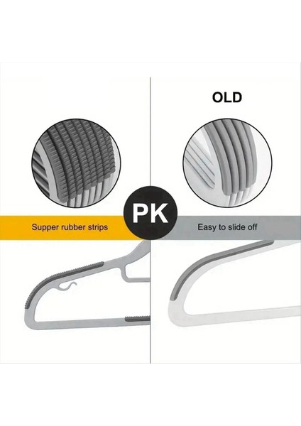 Kaymaz Plastik Giysi Rafı Dikişsiz Durableclothes Rafı Ev Kullanımı ve Giysi Kurutma Için Ideal (Yurt Dışından) indirimleri