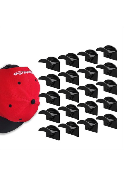 Duvar Için Beyzbol Şapka Tutucu Beyzbol Şapkaları Için Yapışkan Şapka Rafları Süper Güçlü Şapka Ekran Kancaları Sondaj-B Yok (Yurt Dışından) indirimleri