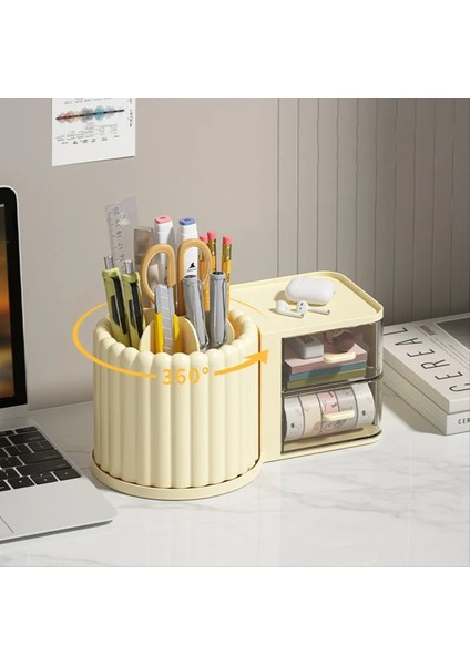 Çekmece Kozmetik Depolama Kutusu Büyük Kapasiteli Makyaj Organizatörü Ev Cilt Bakımı Masaüstü Ruj Fırça Depolama Aracı Beyaz (Yurt Dışından) fiyatları