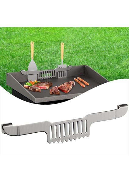 Griddle Grease Kapı Spatula Tutucu Barbekü Çatal Teşhis Rafı Asma Rafı (Yurt Dışından) fiyatları