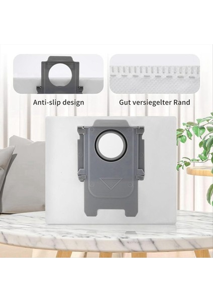 6pcs Toz Torbaları Roborock S8+ / S8 Pro Ultra / S7 Maxv Ultra / Q5 / Q5+ / Q7+ / Q7 Max+ Vakum Süpürge Çantası (Yurt Dışından) indirimleri