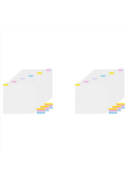 24 Parçalı 31 x 32CM Kağıt Depolama Organizatörü Dizin Etiketleri Saklama Kutusu Bölücüler Için Vinil Kayıtlar (Yurt Dışından)