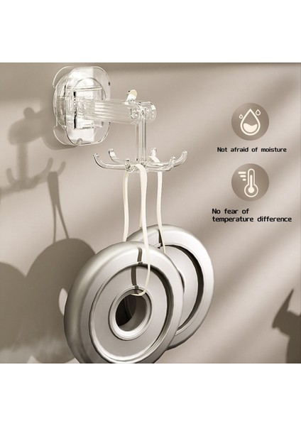 Banyo Duvar ve Tavan Döner Kanca 6 Pençe Döner Kanca Duş Askı Banyo Tuvalet Masası A (Yurt Dışından) indirimleri