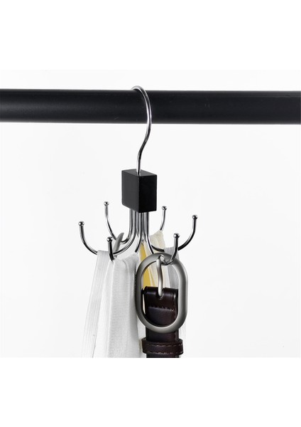 Gardırop Ceket Kemer ve Dolap Alıcısı Için Kullanılan 6 Kanca ile 360 Derece Dönen Kanca (Yurt Dışından) modelleri