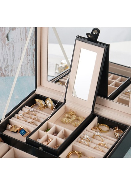 Çok Fonksiyonlu Takılar Depolama Kutusu Yüzük Küpe Takı Kutusu Izleme Kolye Bilezik Takı Kutusu (Yurt Dışından) modelleri