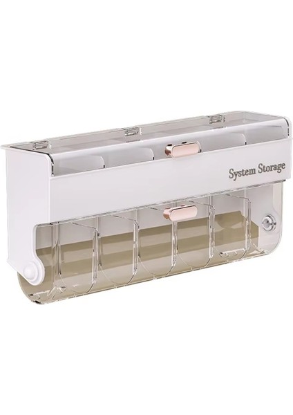 Duvara Monte Edilmiş Çorap Saklama Kutusu-Gardırop Yatak Odası Külotu Veri Kablosu Konteyneri Için Alan Tasarruflu Iç Çamaşırı Organizatörü (Yurt Dışından)