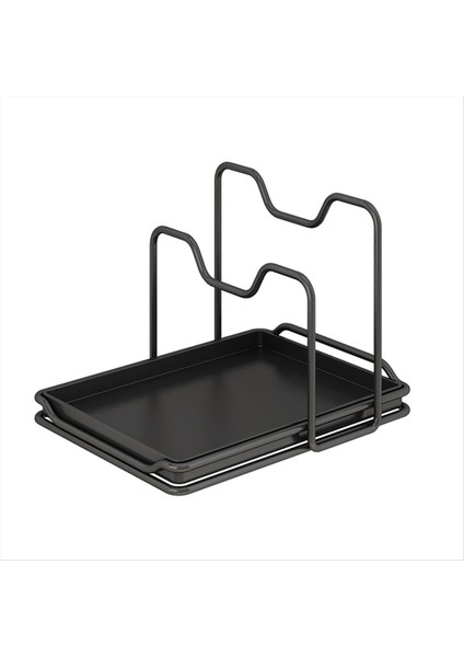 Kapak Raf Toru Kapak Kapağı Raf Tavan Organizatör Soba Kaşık Tutucu Tavan Organizatör Rafı Kabine Tenceresi Stand Standı Maden B (Yurt Dışından)