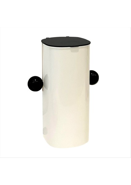 Otomatik Kaldırma Toz Geçirmez Dört Bölmeli Makyaj Fırçası Saklama Tutucusu Kozmetik Makyaj Fırça Tutucuyu Siyah (Yurt Dışından)