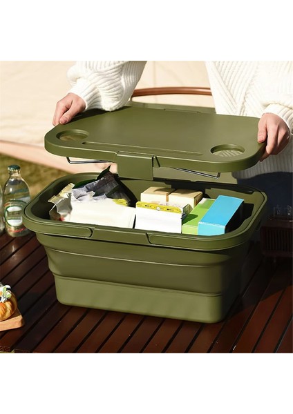 Katlanabilir Depolama Sepeti Seti Vahşi Denizci Piknik Sepeti Açık Hava Piknikleri Için Kompakt Kamp Kutusu A (Yurt Dışından) fırsatları