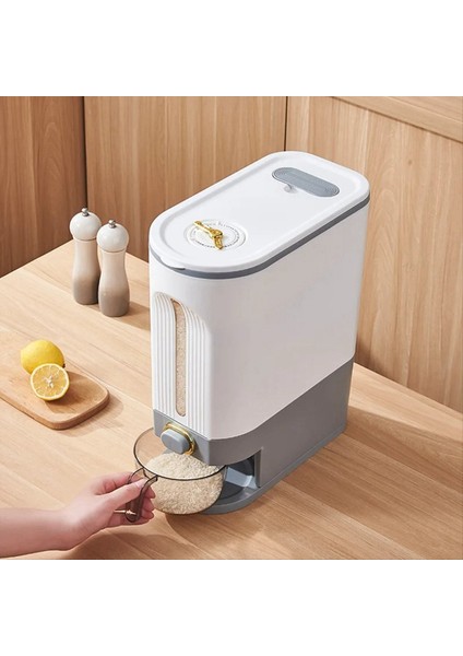 1 Adet Pirinç Saklama Kutusu Mühürlü Pirinç Dağıtıcı Kapasite Tahıl Depolama Kavanozu Evcil Hayvan Gıda Konteyneri L Gri (Yurt Dışından) fiyatları