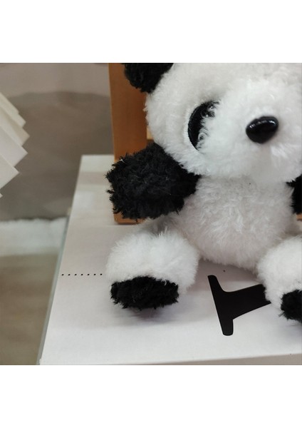 Peluş Panda Keychain Doldurulmuş Hayvan Süsleri Sırt Çantaları Için Kolye (Yurt Dışından) fırsatları