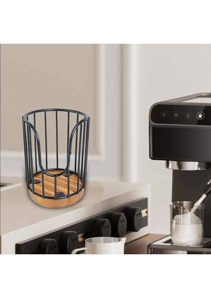 Kahve Filtresi Tutucu Sepet Konteyneri Kahve Filtresi Depolama Rafı Kahve Pod Tutucu Seyahat Tezgah Mutfak Dekoru (Yurt Dışından) modelleri