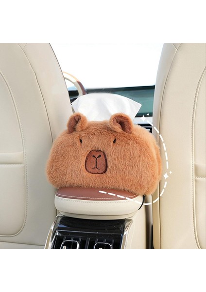 Peluş Doku Tutucu Komik Capybara Doku Kutusu Kapağı Dayanıklı Doldurulmuş Hayvan Dokusu Kutusu Peluş Sevimli Karikatür Hayvan Araba Çantası (Yurt Dışından) fiyatları