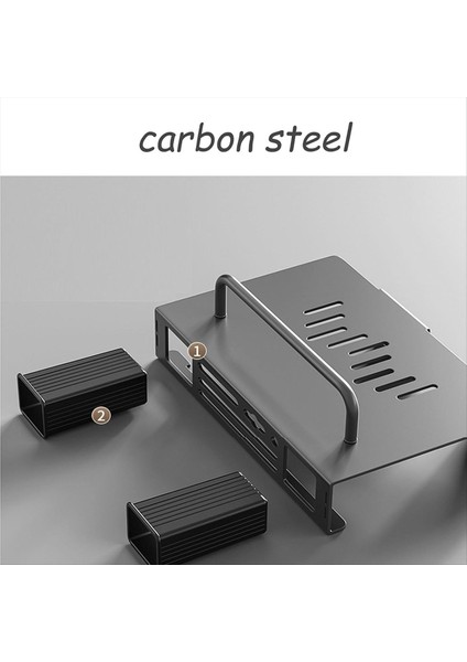 Duvar Montajı Tutucu Mutfak Mekan Rafı Çok Kullanımlı Asılı Depolama Organizatör Rafı ile Çizme Tahtası Tutucu Siyah (Yurt Dışından) fırsatları