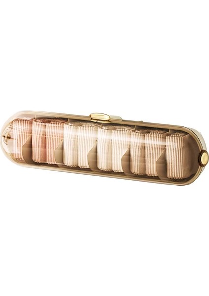 Duvara Monte Iç Çamaşırı ve Çorap Organizatörü-Yatak Odası Gardıropu Için Toz Geçirmez Saklama Kutusu Verimli Alan Tasarrufu Tasarımı (Yurt Dışından)