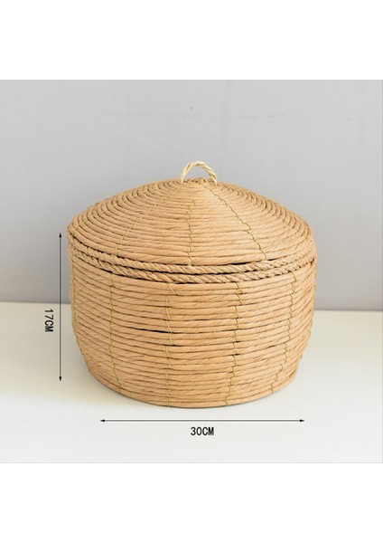 Masaüstü Rattan Depolama Sepeti El Dokuma Oyuncak Depolama Sepeti Ev Saman Sepeti M (Yurt Dışından) modelleri