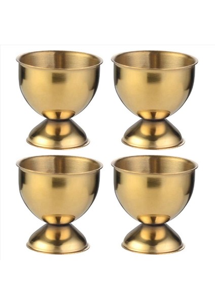 16X Yumurta Bardak Seti Paslanmaz Çelik Yumurta Sert Haşlanmış Yumurtalar ve Yumuşak Tepsi Alet Tutucuları Mutfak Altın (Yurt Dışından) fiyatları