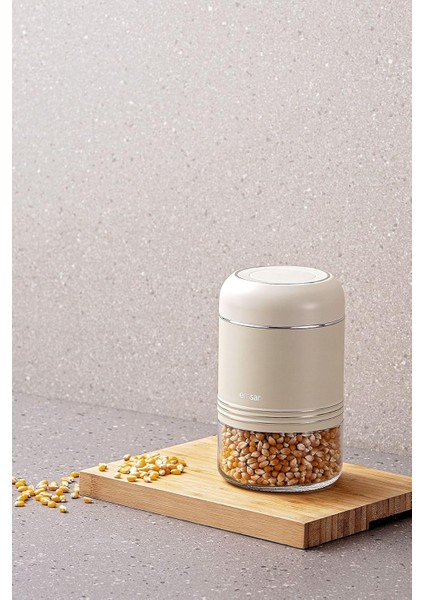 Moko 650 ml Saklama Kavanozu Ekru