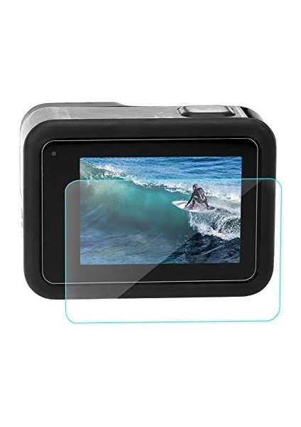 Hero 8 Temperli Cam Ekran Koruyucu, Hero 8 ile Uyumlu modelleri