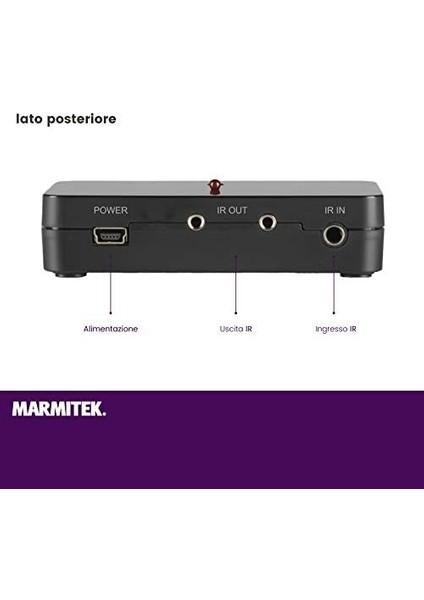 08147 Invisible Control 6 Xtra Kızılötesi-Fernbedienungsverlaengerung Blaster Siyah fiyatları