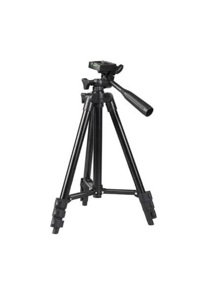 Telefon Tripodu 35-102 Cm. Profesyonel Fotoğraf Video Çekim Tripodu Telefon Tutucu, Ayarlanabilir, Taşınabilir (3120 Siyah)