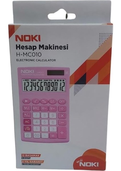 Hesap Makinesi Pembe H-MC010 fiyatları
