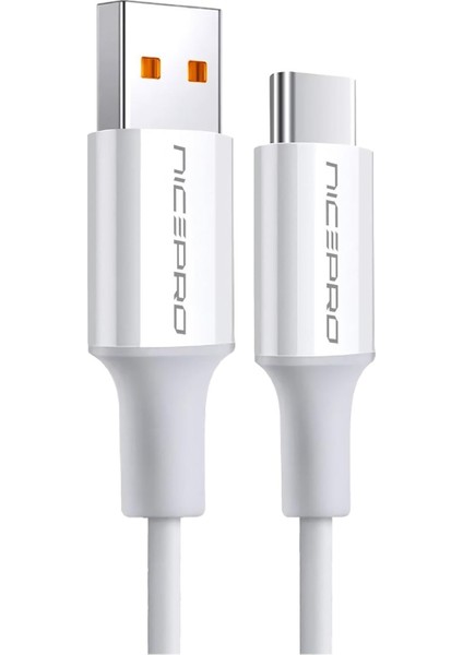 Npo UTC12 60W 1.2m Tpe USB To Type-C Hızlı Şarj ve Data Kablosu