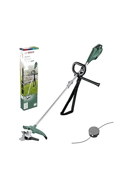 Afs 23-37 Elektrikli Tırpan, Ayarlanabilir Kayış, Kesme Genişliği 23 mm (Bıçak Ile), 37 cm (Tırpan Ile), 3.5 mm Tırpan Eni, 1000 W, Yeşil