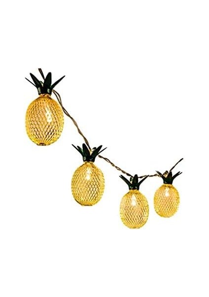 EE34YT1428 Dekoratif Pilli Ananas Pilli Şerit LED Işık, 1 Metre modelleri
