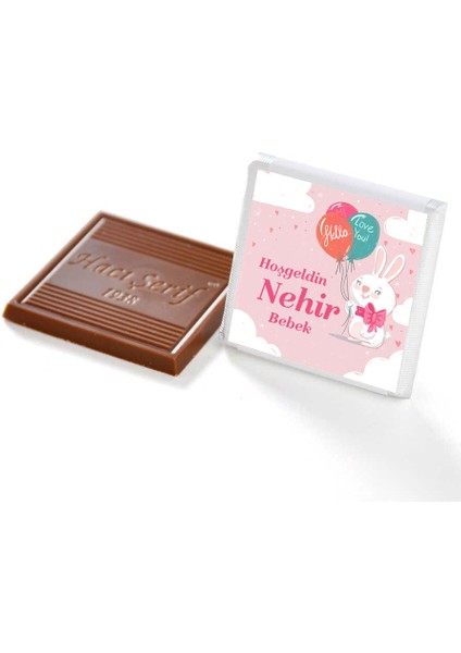 Kız Bebek Dökme Bebek Çikolatası (50 Adet Madlen Çikolata) indirimleri