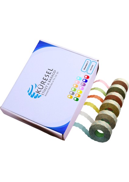 | Meto Etiket | Mor | 42 Rulo | 42X1500 | S4 | Ürün Etiketi | Tabanca Etiketi